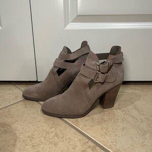 Michael Kors Taupe Ankle Booties